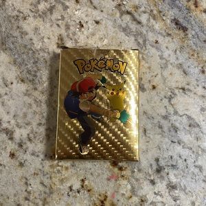 55 piece gold pokémon set